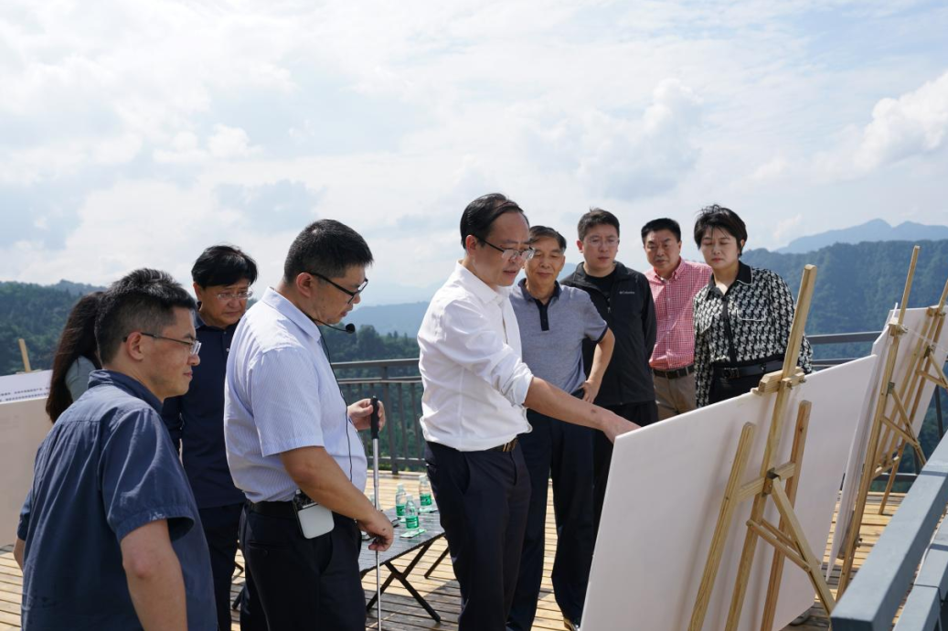 省凯发K8集团外部董事调研峨眉山太阳谷文旅康养项目